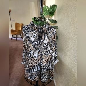 Notations Plus Size Dress Blouse